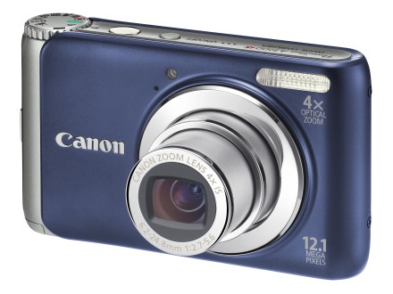 Canon A3100 IS cu baterie Li-ion integrată şi suport pentru carduri SDXC Canon A3100 IS cu baterie Li-ion integrată şi suport pentru carduri SDXC