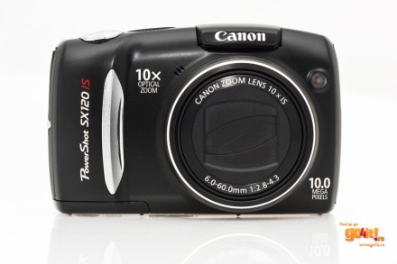 Canon PowerShot SX120 IS - mainstream cu multe dotări, pentru amatori