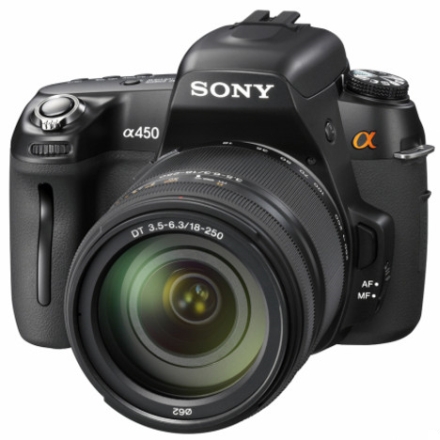 Sony Alpha A450 - un model mainstream mai accesibil