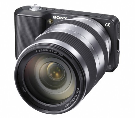 Sony NEX3 cu obiectivul tele