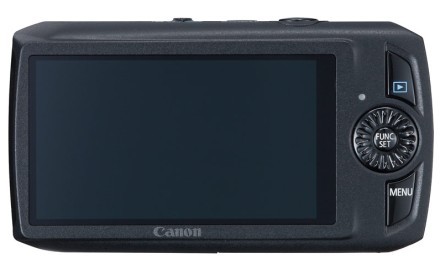 Canon IXUS 300HS - ecranul de 3" acoperă aproape tot spatele Canon IXUS 300HS - ecranul de 3" acoperă aproape tot spatele