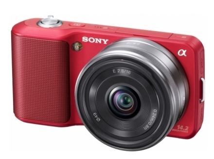 Sony Alpha NEX-3, disponibilă în trei culori