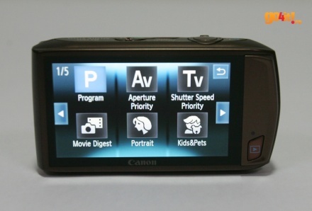 Canon IXUS 310 HS - o parte din modurile de fotografiere