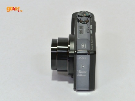 Sony Cyber-shot HX9V - obiectivul deschis
