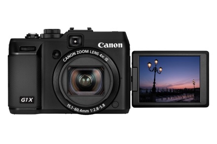 Canon G1 X - corp metalic