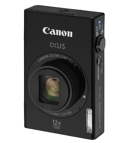 Canon IXUS 510 HS cu obiectiv cu zoom optic 12x