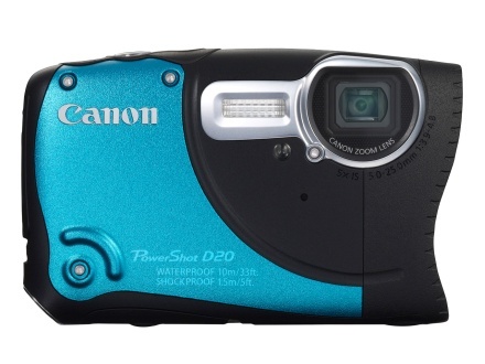 Canon D20 - compacta rezistentă revine