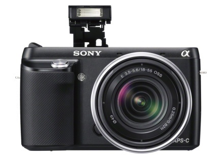 Sony NEX-F3, acum cu blitz încorporat