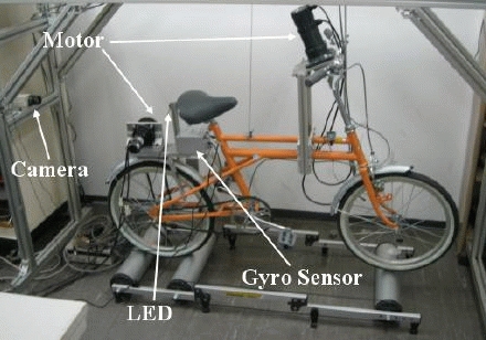 Bicicleta autostabilizată, de la japonezi Bicicleta autostabilizată, de la japonezi