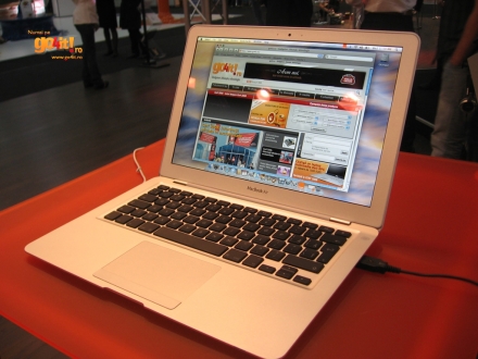 MacBook Air la CERF 2008