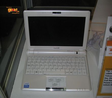 ASUS Eee PC în carne şi oase la CERF 2008