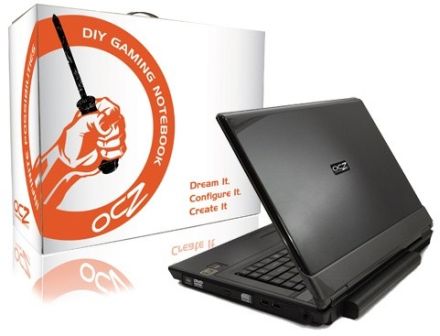 OCZ DIY Gaming Laptop - sistemul pe care ţi-l asamblezi singur