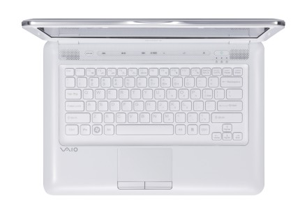 Sony VAIO CS11 - tastatura in culoarea carcasei