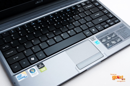 Acer Aspire Timeline 3810T - tastatura aproape perfectă