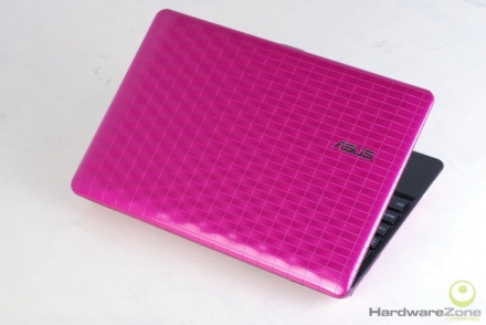 Asus Eee PC 1008P - seria Seashell 2, într-o versiune roz Asus Eee PC 1008P - seria Seashell 2, într-o versiune roz