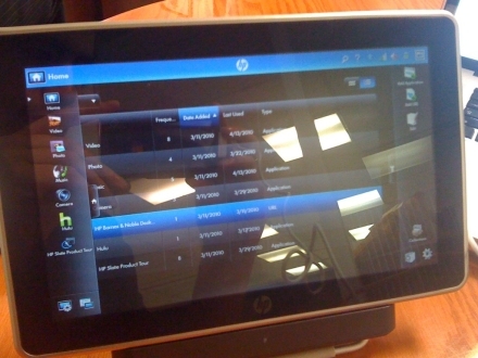 HP Slate nu a impresionat cu performanţele sale de netbook HP Slate nu a impresionat cu performanţele sale de netbook