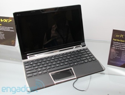 Asus Lamborghini VX6 - încadrat în seria Eee PC