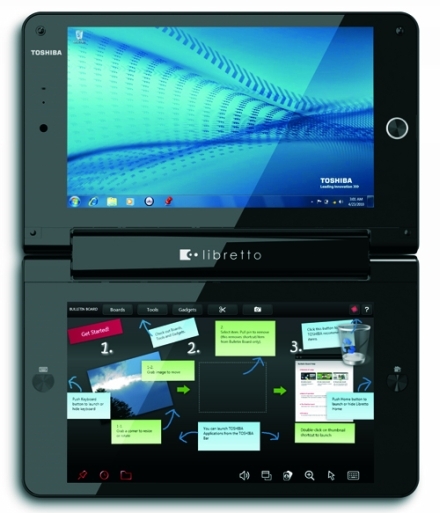 Toshiba Libretto W100 - scump şi în serie limitată