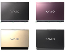 Sony Vaio-T culori