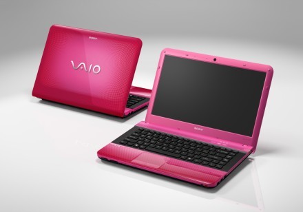 Roz - una din culorile disponibile pentru Sony VAIO EA