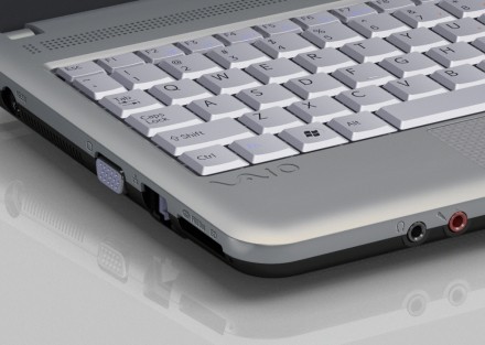 Sony VAIO M - restpad-ul este îngust