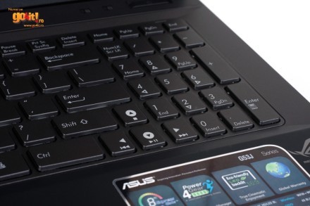 Asus G53J - tastatura chiclet