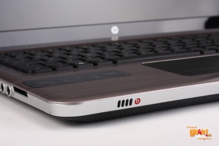 HP Pavilion dv7 - difuzoarele Beats by Dr. Dre