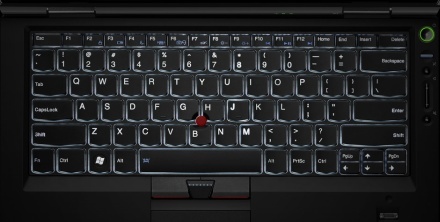 Lenovo X1 - iluminarea tastaturii