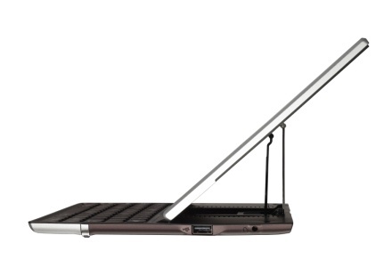 Asus Slider - vedere din profil cu portul USB 2.0
