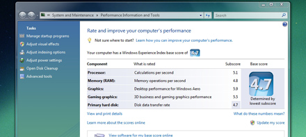 Rating Vista