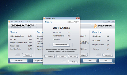 Rating 3dMark 2006