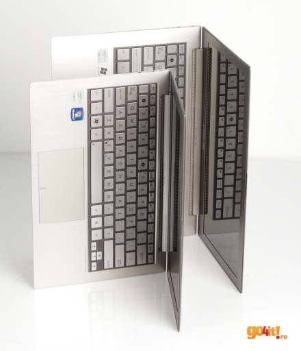 Asus UX21 - tastatură chiclet aerisită