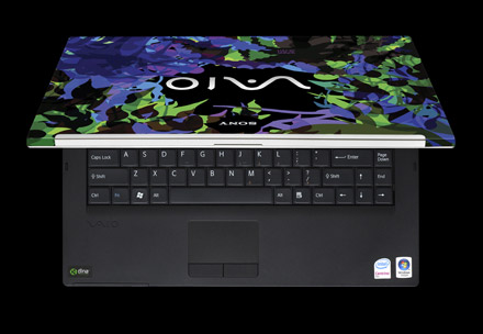 Sony VAIO Graphic Splash Maya Hayuk Edition