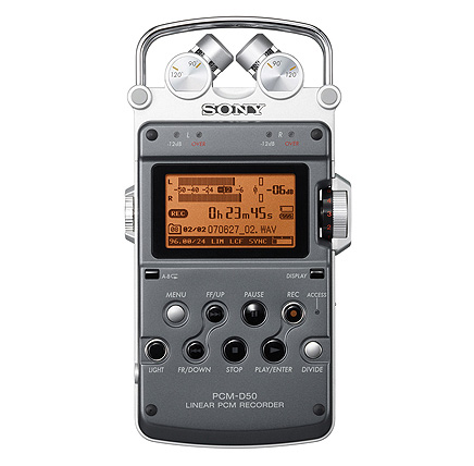 Reportofon Sony PCM-D50 Reportofon Sony PCM-D50