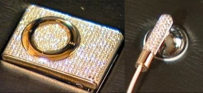 iPod Diamond, un player MP3 de 40.000 USD cu 430 de diamante
