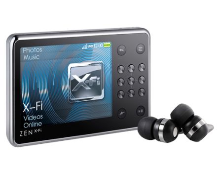 Creative Zen X-Fi - player multimedia cu modul WiFi Creative Zen X-Fi - player multimedia cu modul WiFi