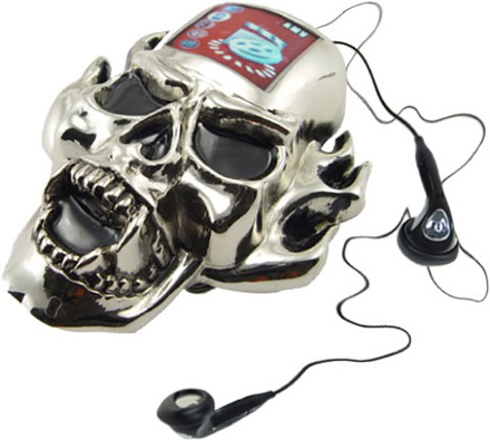 Gothic Skull MP3 player Gothic Skull MP3 player