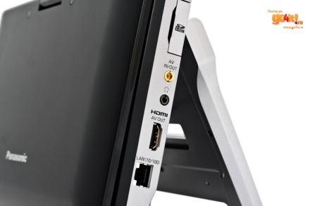 Panasonic DMP-B15 - conectorii