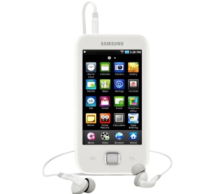 Samsung Galaxy Player - Android 2.1 rulat de un PMP