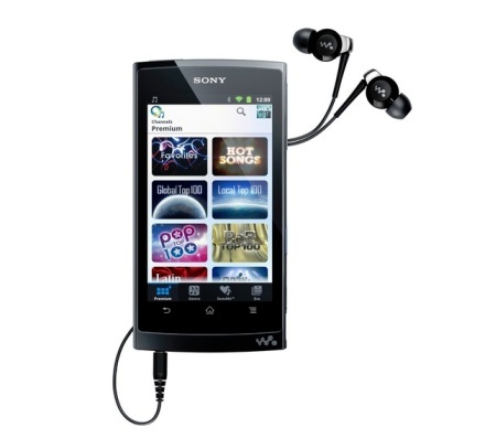 Sony Walkman Z - MP4 player cu Nvidia Tegra 2 şi Android