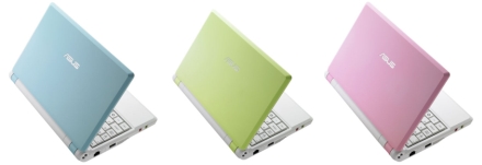 Asus Eee PC în culori