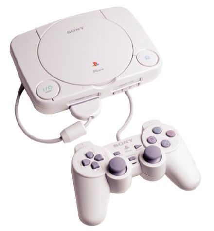 Sony Playstation 1 şi controller-ul cu stick-uri analogice