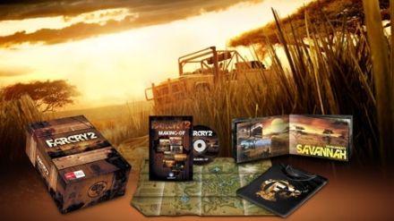 Continutul cutiei Far Cry 2 Collector's Edition Continutul cutiei Far Cry 2 Collector's Edition