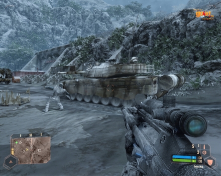 Crysis Warhead - rezultatele expunerii la frigul extraterestru