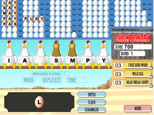 Chicktionary