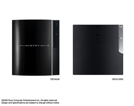 PS3 Slim şi PS3-ul iniţial PS3 Slim şi PS3-ul iniţial
