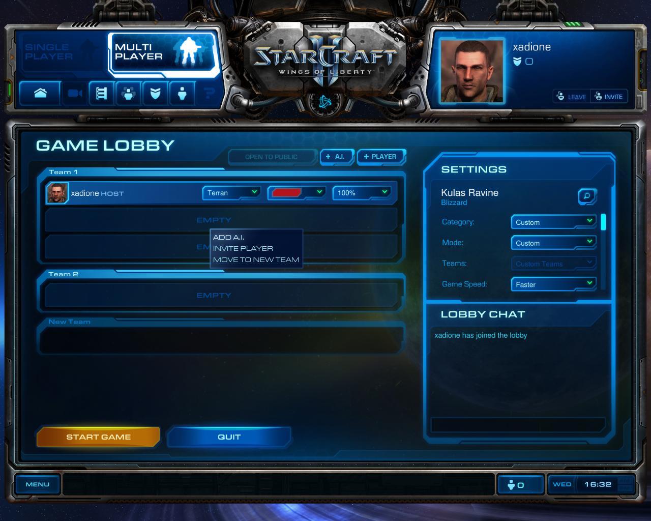 Create game
