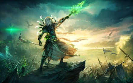 Might and Magic Heroes VI - Svetlana, necromancer