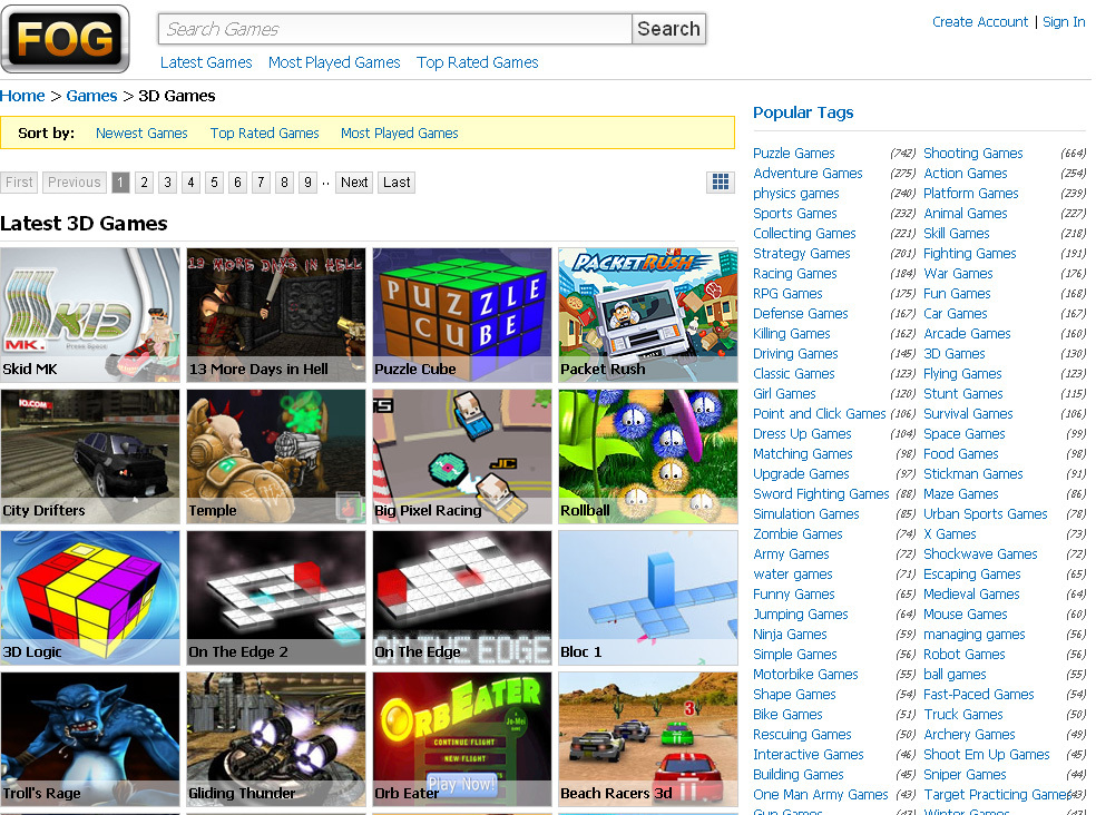 Jocuri online 3D