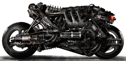 Motocicleta de vanatoare din Terminator Salvation